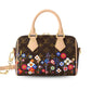 LV Floral Brown Bag