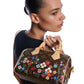 LV Floral Brown Bag